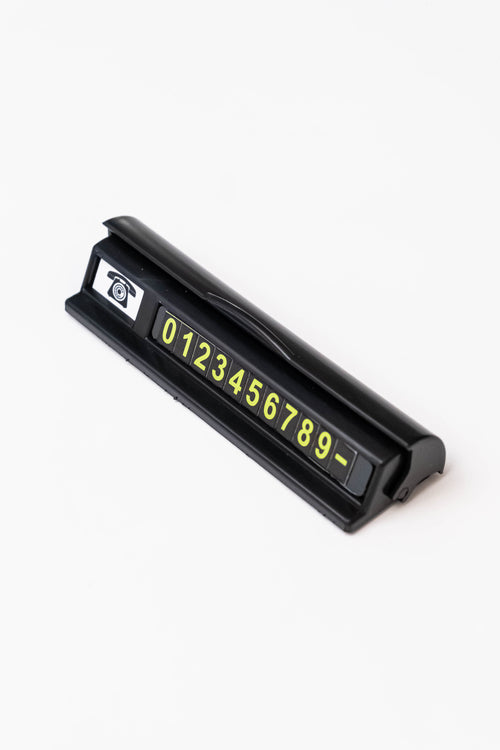 Fosforlu Otomobil Park Numaratörü Aç Kapa Numaratör