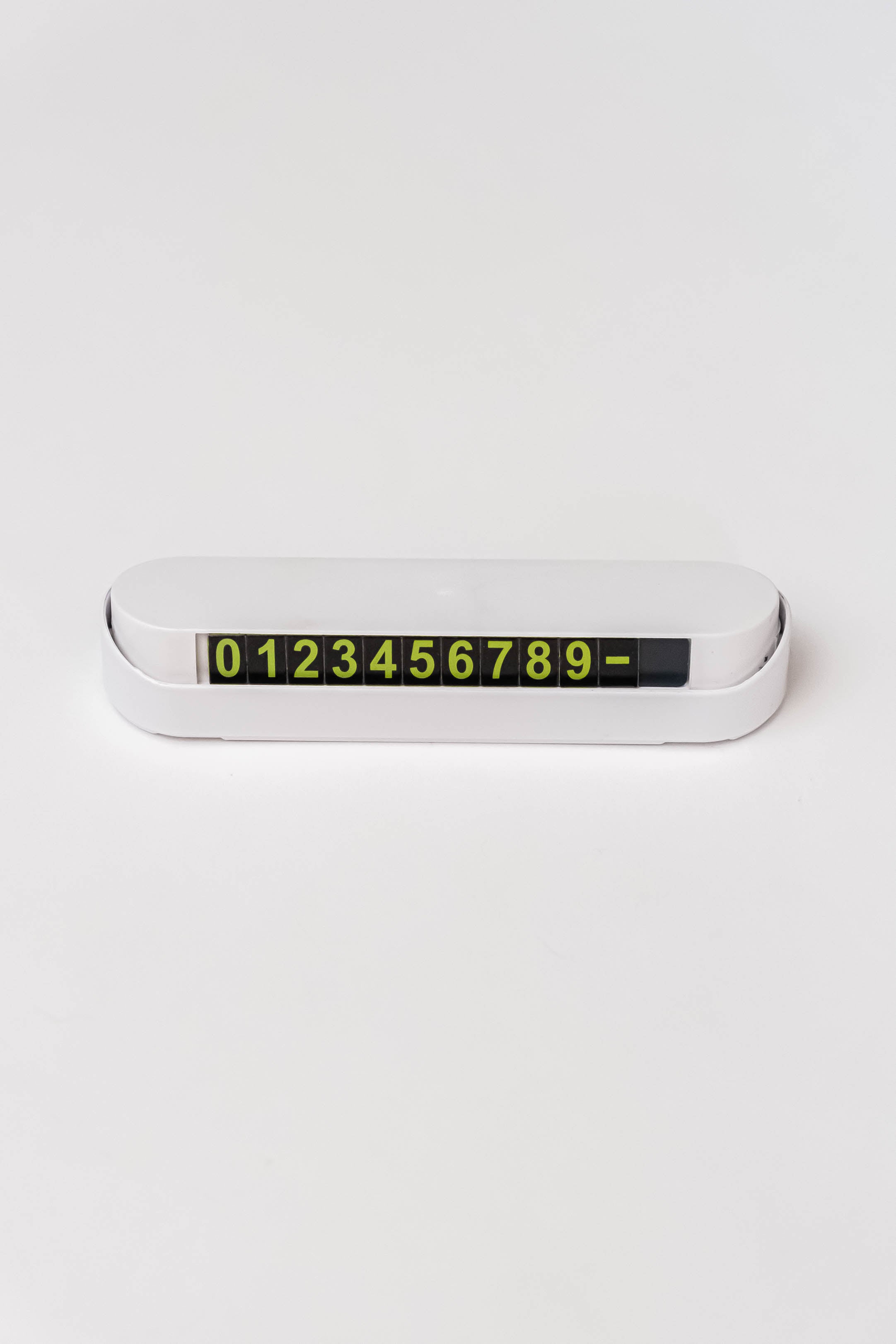 Fosforlu Otomobil Park Numaratörü Aç Kapa Numaratör