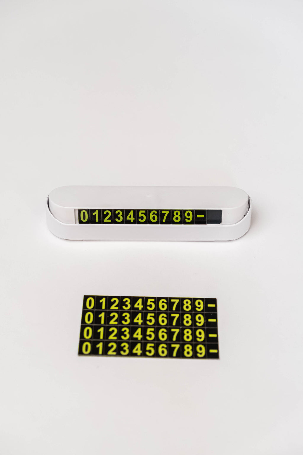 Fosforlu Otomobil Park Numaratörü Aç Kapa Numaratör
