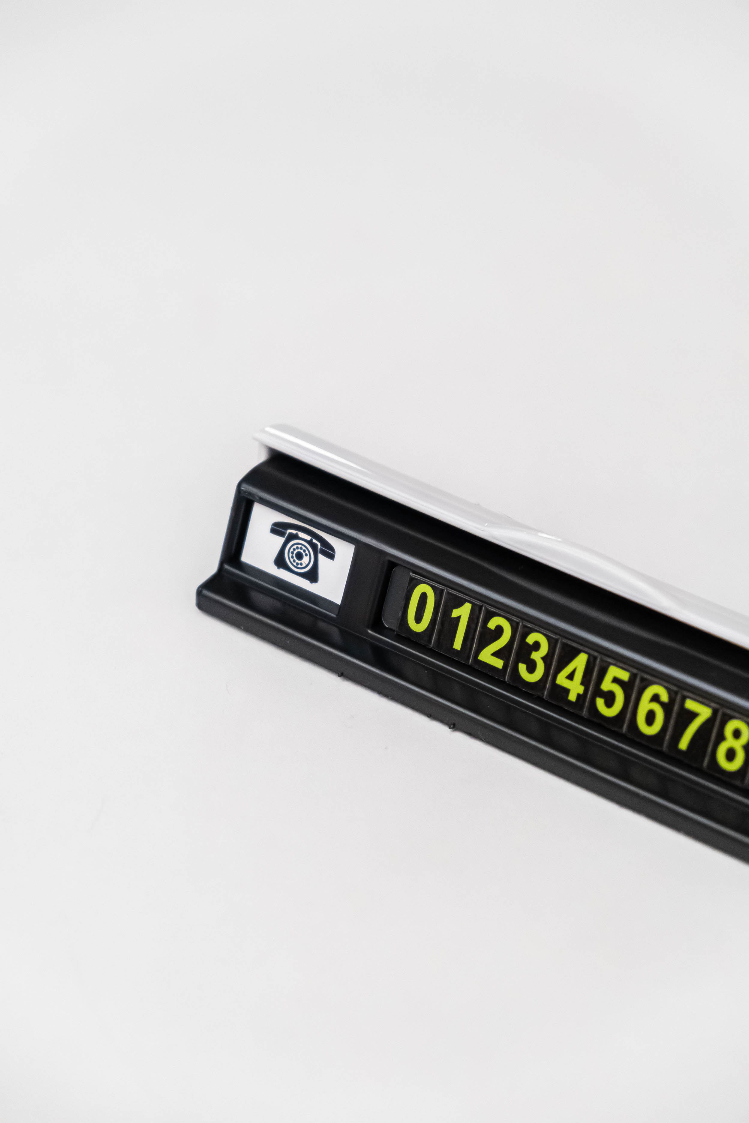 Fosforlu Otomobil Park Numaratörü Aç Kapa Numaratör