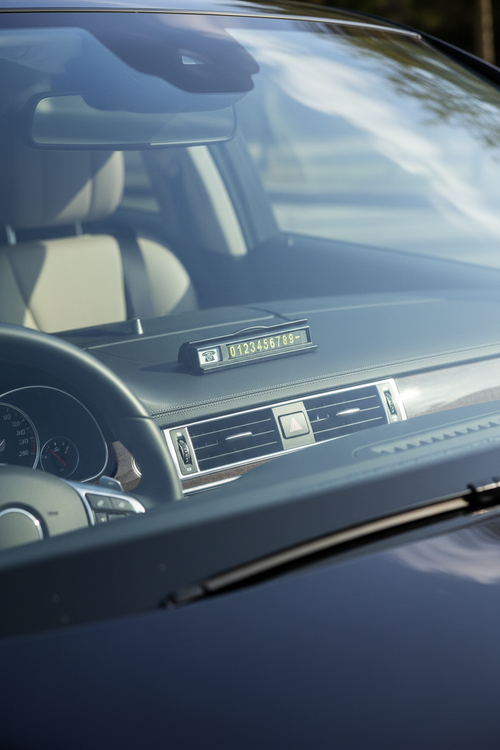 Fosforlu Otomobil Park Numaratörü Aç Kapa Numaratör